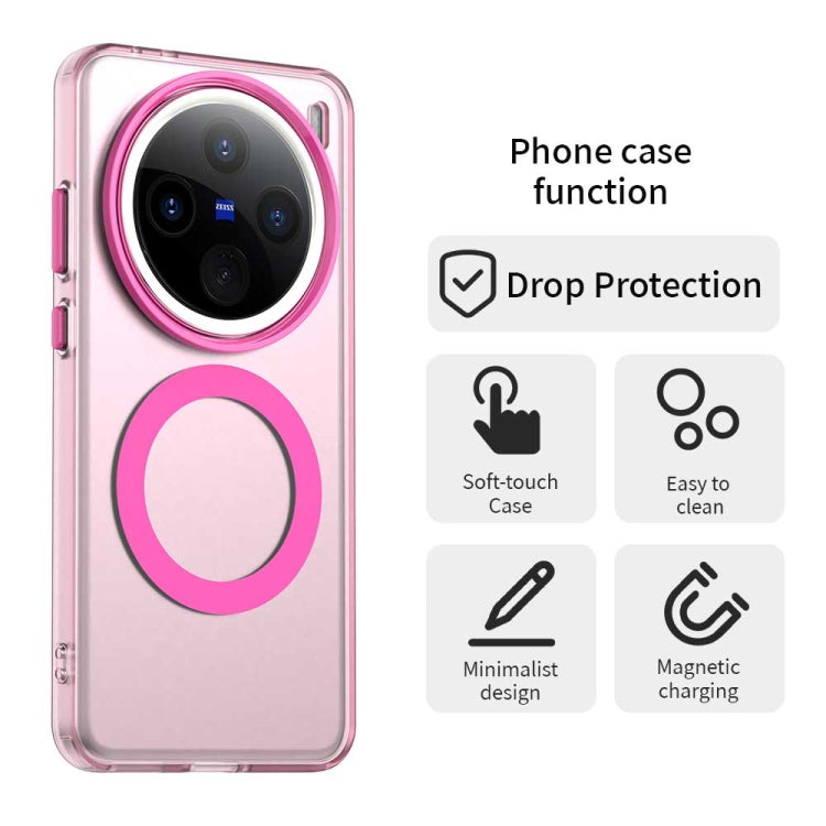 For vivo X200 Pro Candy Magsafe PC Hybrid TPU Phone Case