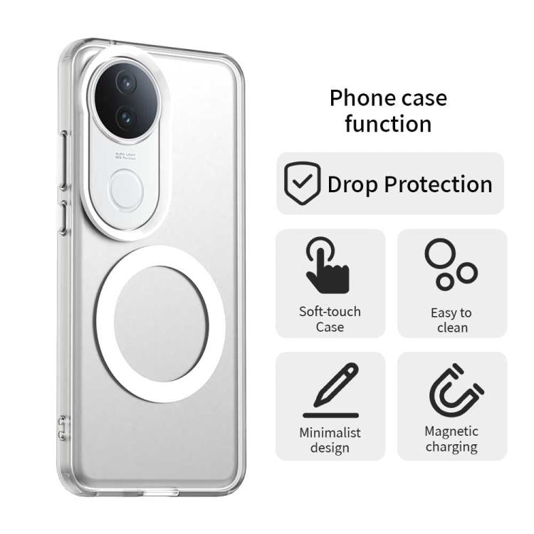 For vivo S20 5G Candy Magsafe PC Hybrid TPU Phone Case