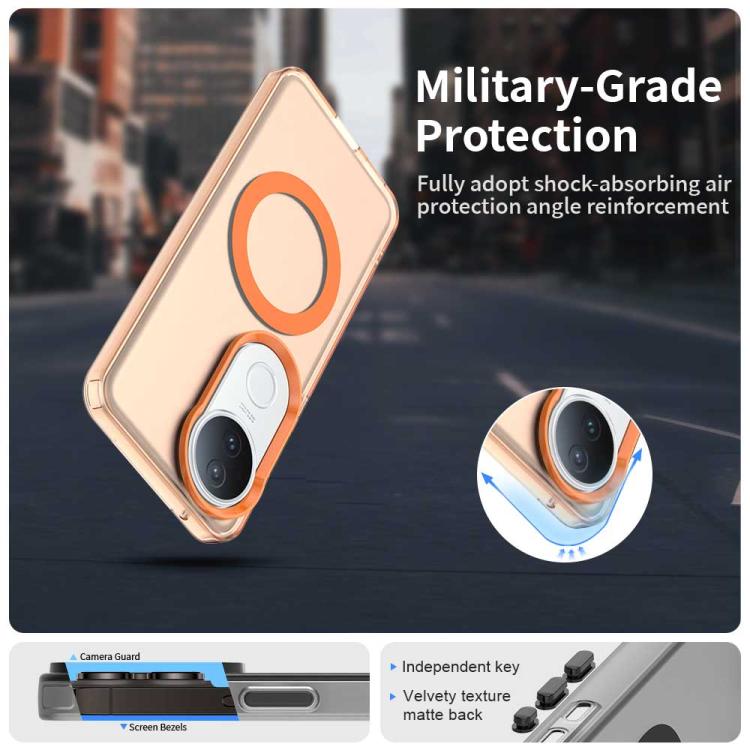 For vivo S20 5G Candy Magsafe PC Hybrid TPU Phone Case