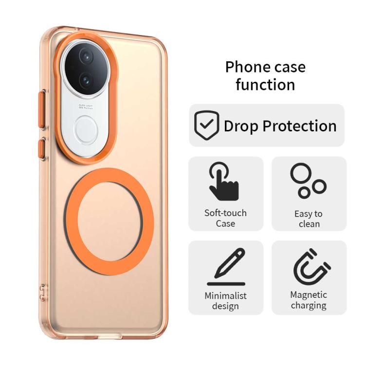 For vivo S20 5G Candy Magsafe PC Hybrid TPU Phone Case