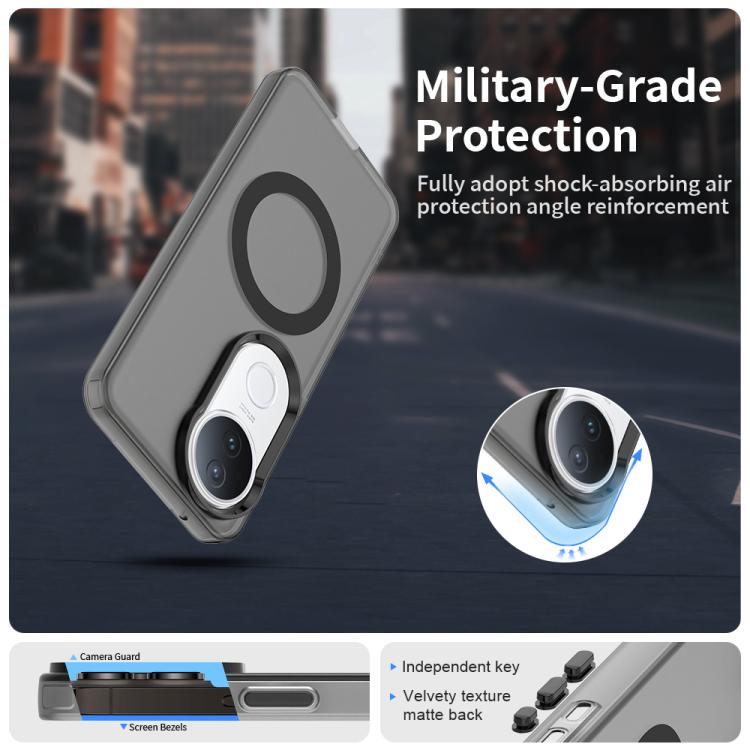 For vivo S20 5G Candy Magsafe PC Hybrid TPU Phone Case
