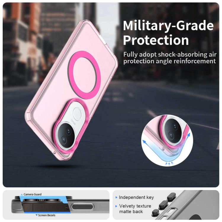 For vivo S20 5G Candy Magsafe PC Hybrid TPU Phone Case
