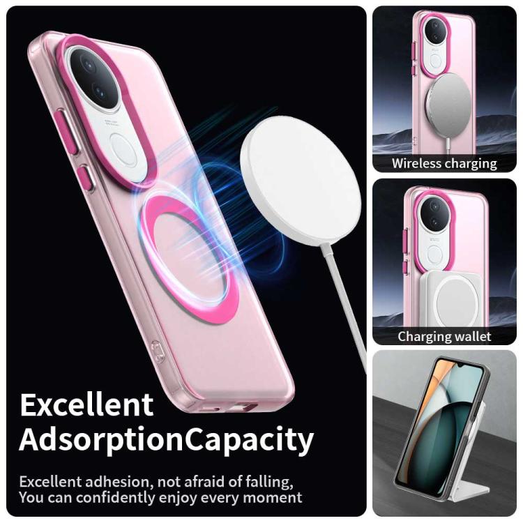For vivo S20 5G Candy Magsafe PC Hybrid TPU Phone Case