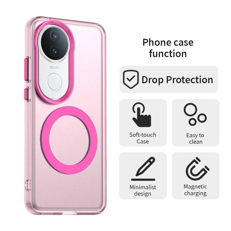 For vivo S20 5G Candy Magsafe PC Hybrid TPU Phone Case