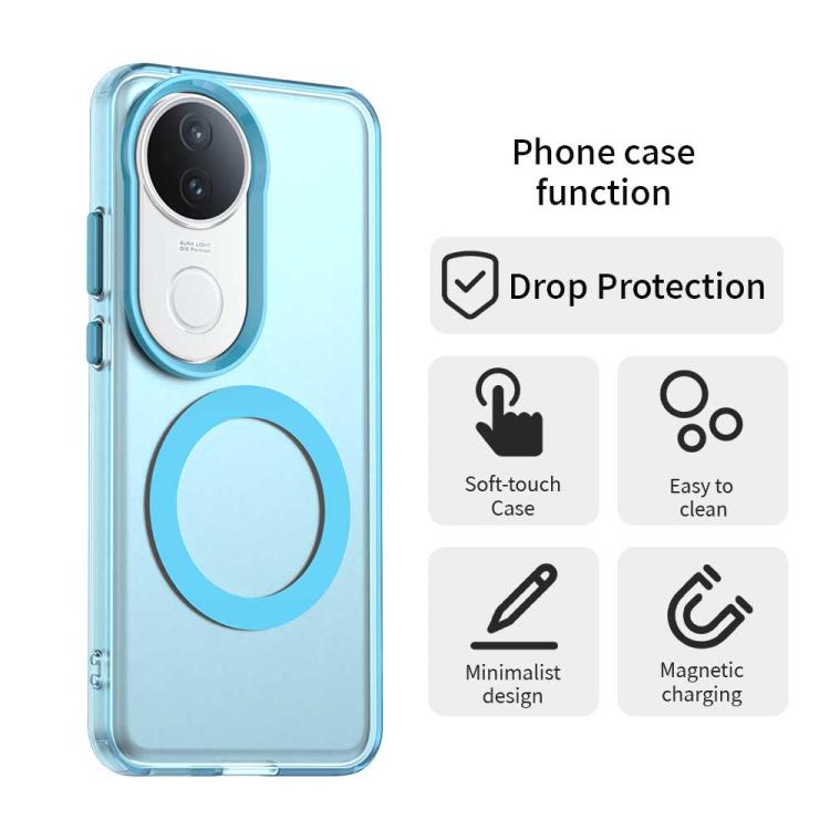 For vivo S20 5G Candy Magsafe PC Hybrid TPU Phone Case