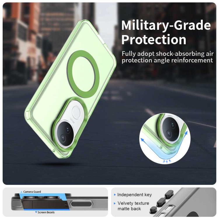 For vivo S20 5G Candy Magsafe PC Hybrid TPU Phone Case