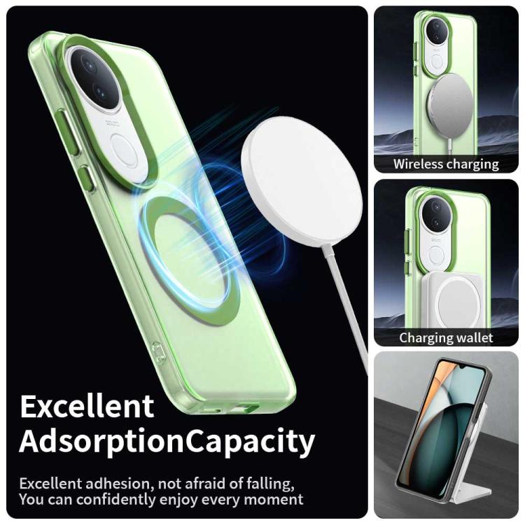 For vivo S20 5G Candy Magsafe PC Hybrid TPU Phone Case