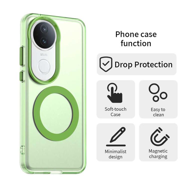 For vivo S20 5G Candy Magsafe PC Hybrid TPU Phone Case