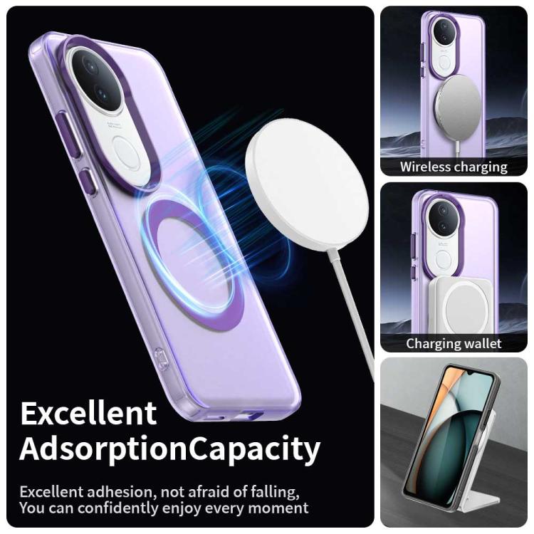 For vivo S20 5G Candy Magsafe PC Hybrid TPU Phone Case