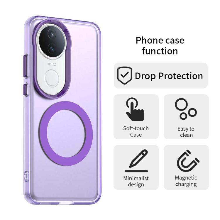 For vivo S20 5G Candy Magsafe PC Hybrid TPU Phone Case