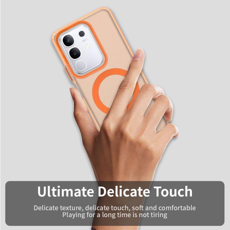 For vivo Y29 4G Candy Magsafe PC Hybrid TPU Phone Case