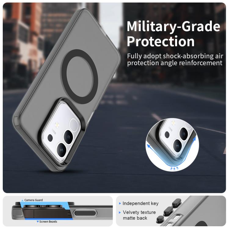 For vivo Y29 4G Candy Magsafe PC Hybrid TPU Phone Case