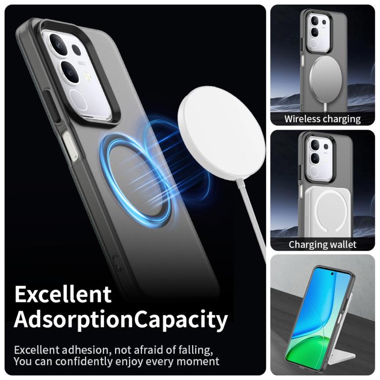 For vivo Y29 4G Candy Magsafe PC Hybrid TPU Phone Case