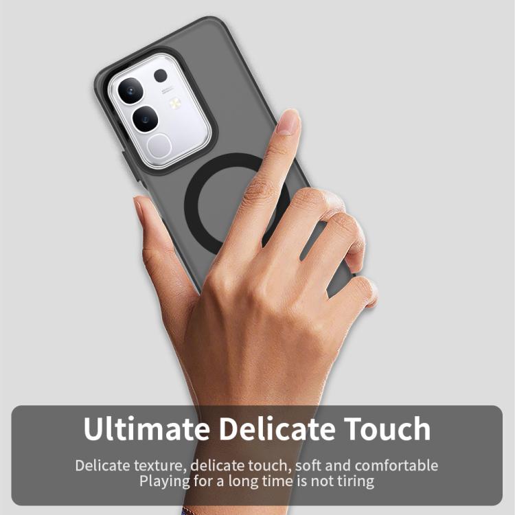 For vivo Y29 4G Candy Magsafe PC Hybrid TPU Phone Case