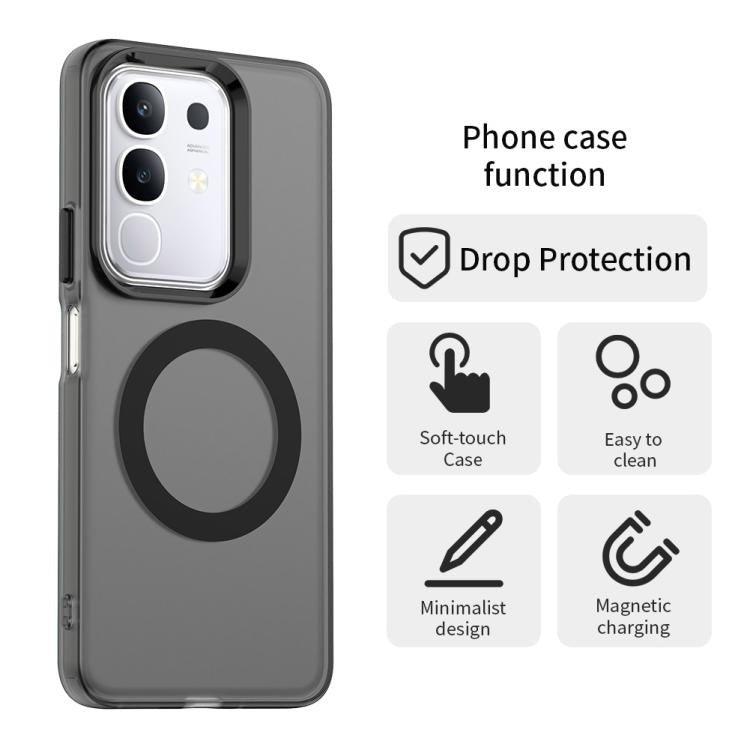 For vivo Y29 4G Candy Magsafe PC Hybrid TPU Phone Case