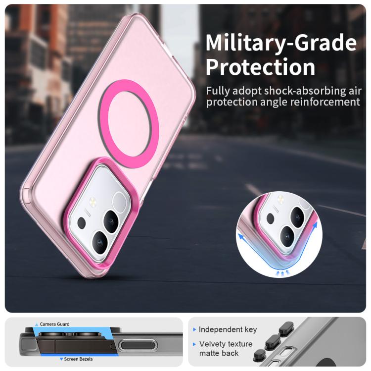 For vivo Y29 4G Candy Magsafe PC Hybrid TPU Phone Case