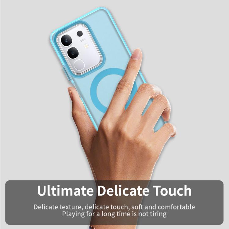 For vivo Y29 4G Candy Magsafe PC Hybrid TPU Phone Case