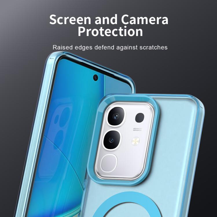 For vivo Y29 4G Candy Magsafe PC Hybrid TPU Phone Case