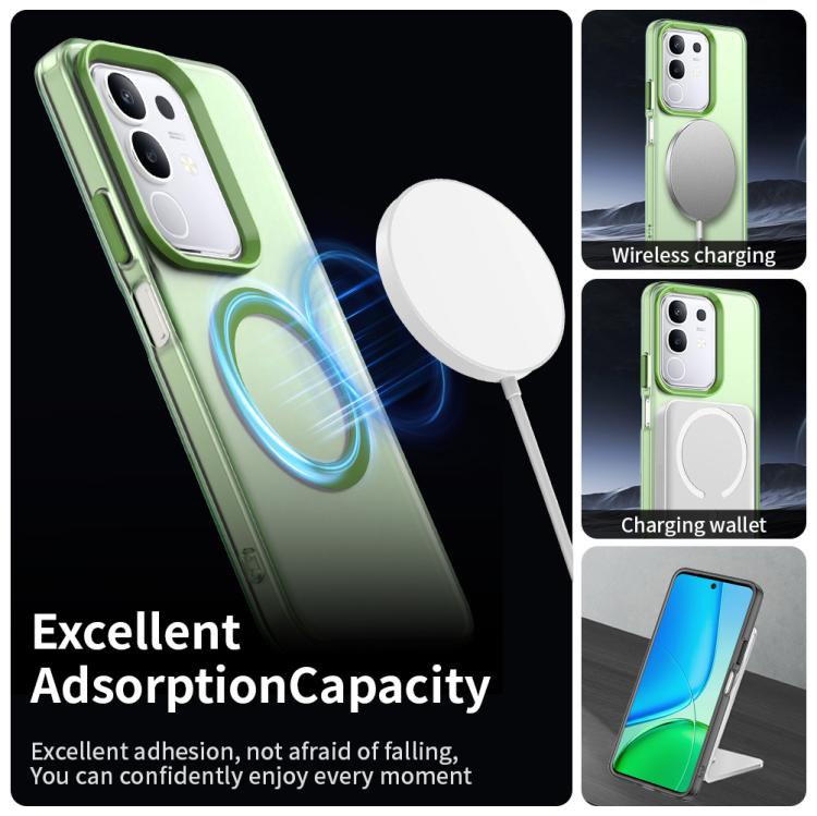 For vivo Y29 4G Candy Magsafe PC Hybrid TPU Phone Case