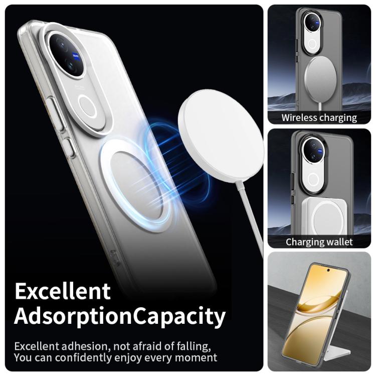 For vivo V50 Candy Magsafe PC Hybrid TPU Phone Case