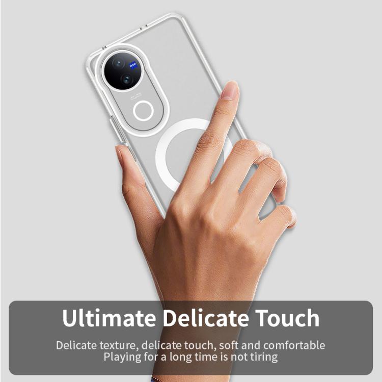 For vivo V50 Candy Magsafe PC Hybrid TPU Phone Case