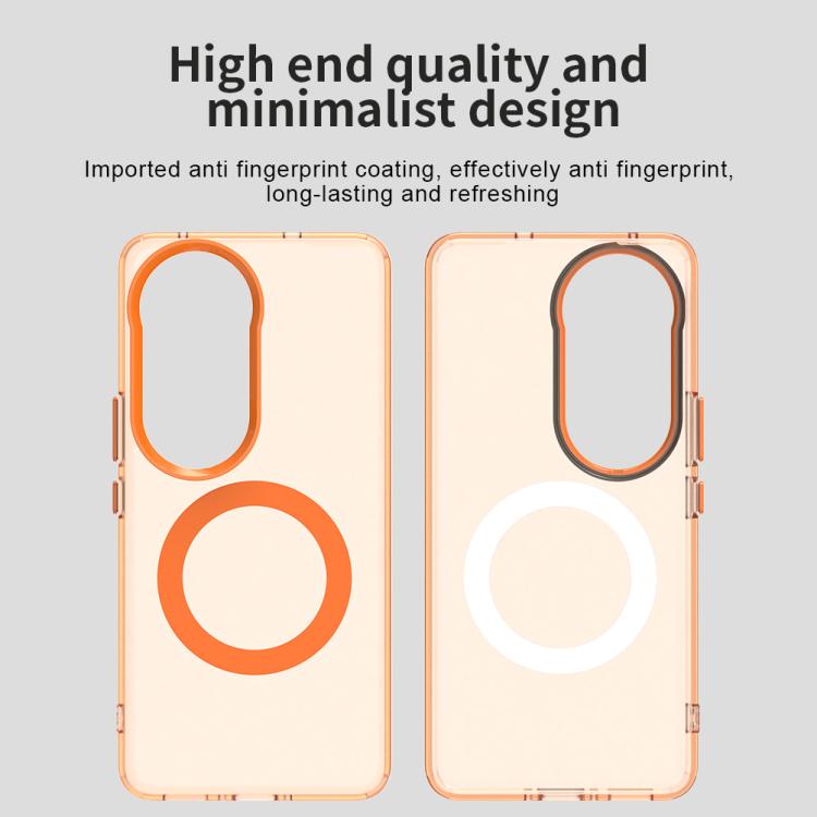 For vivo V50 Candy Magsafe PC Hybrid TPU Phone Case