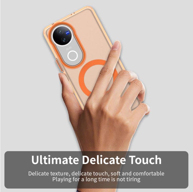 For vivo V50 Candy Magsafe PC Hybrid TPU Phone Case