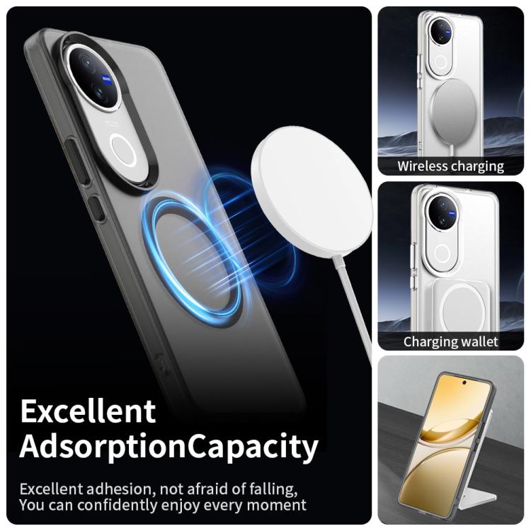 For vivo V50 Candy Magsafe PC Hybrid TPU Phone Case