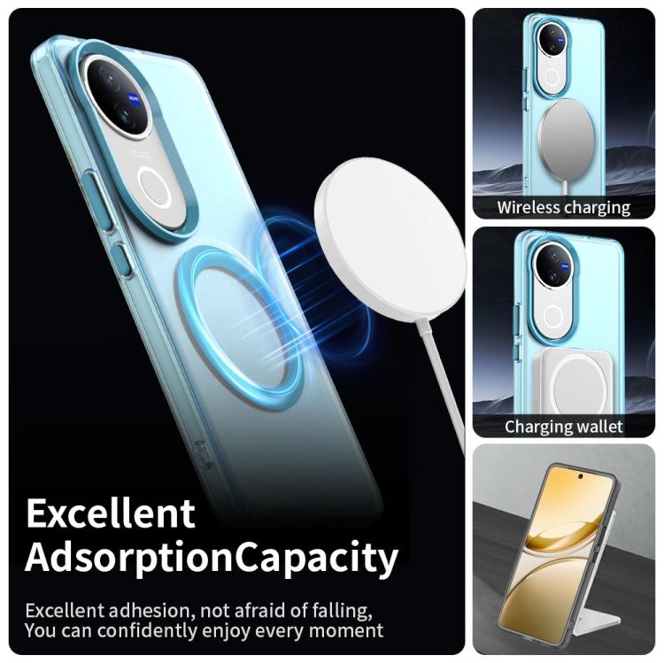 For vivo V50 Candy Magsafe PC Hybrid TPU Phone Case