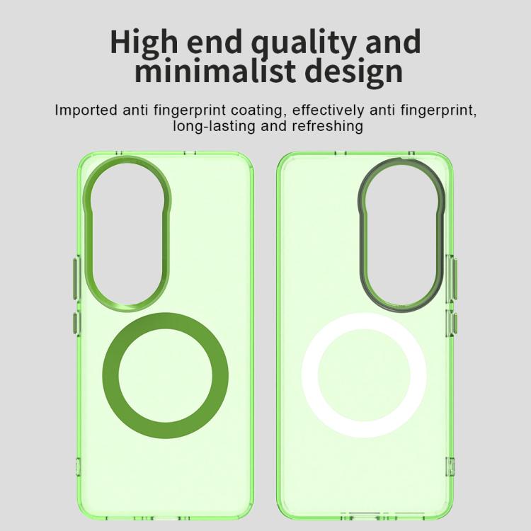 For vivo V50 Candy Magsafe PC Hybrid TPU Phone Case