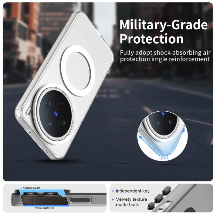 For vivo X200s Candy Magsafe PC Hybrid TPU Phone Case