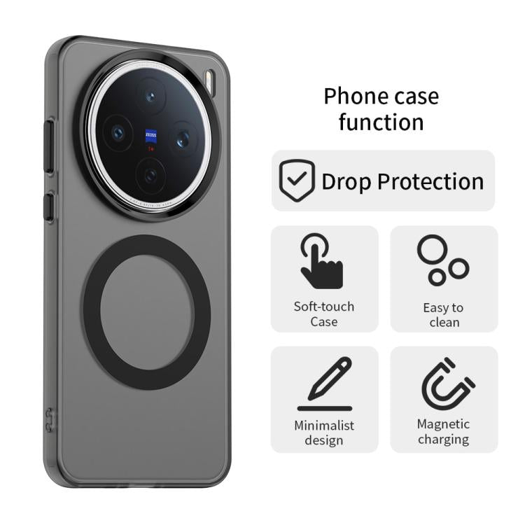 For vivo X200s Candy Magsafe PC Hybrid TPU Phone Case
