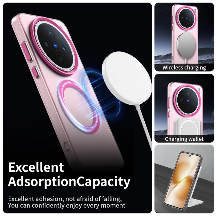 For vivo X200s Candy Magsafe PC Hybrid TPU Phone Case