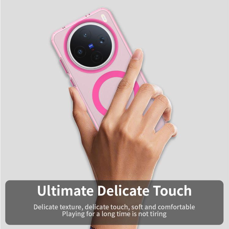 For vivo X200s Candy Magsafe PC Hybrid TPU Phone Case