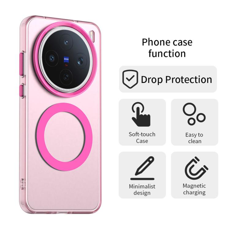 For vivo X200s Candy Magsafe PC Hybrid TPU Phone Case