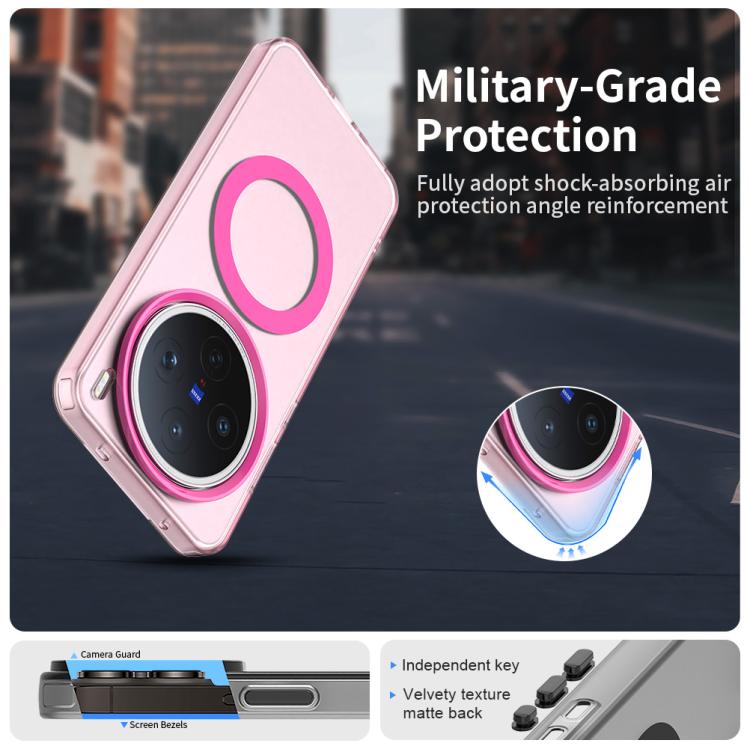 For vivo X200s Candy Magsafe PC Hybrid TPU Phone Case