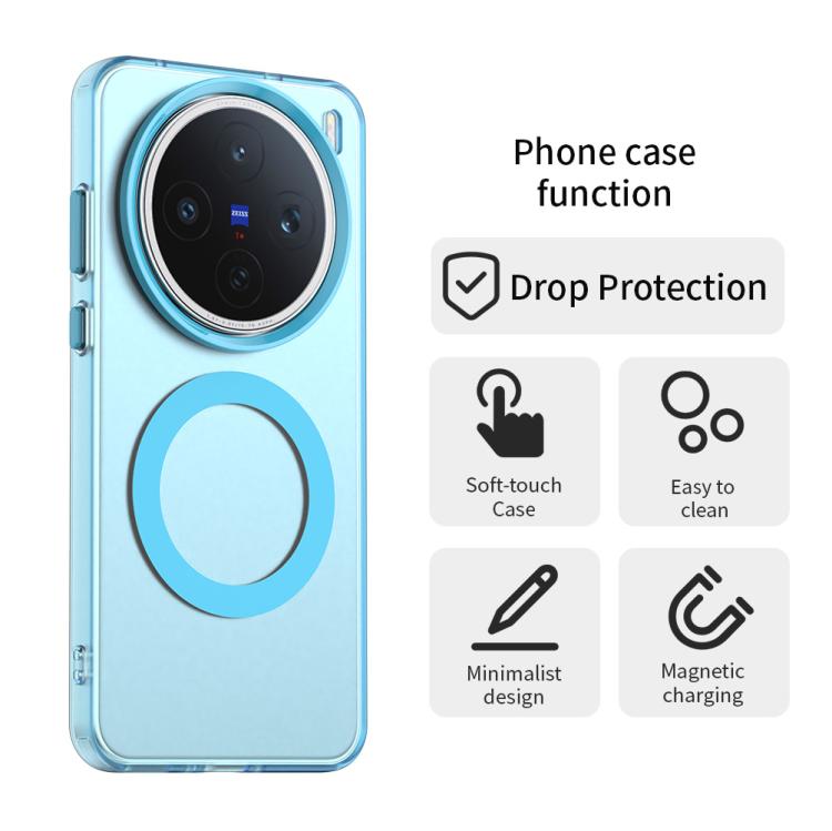 For vivo X200s Candy Magsafe PC Hybrid TPU Phone Case