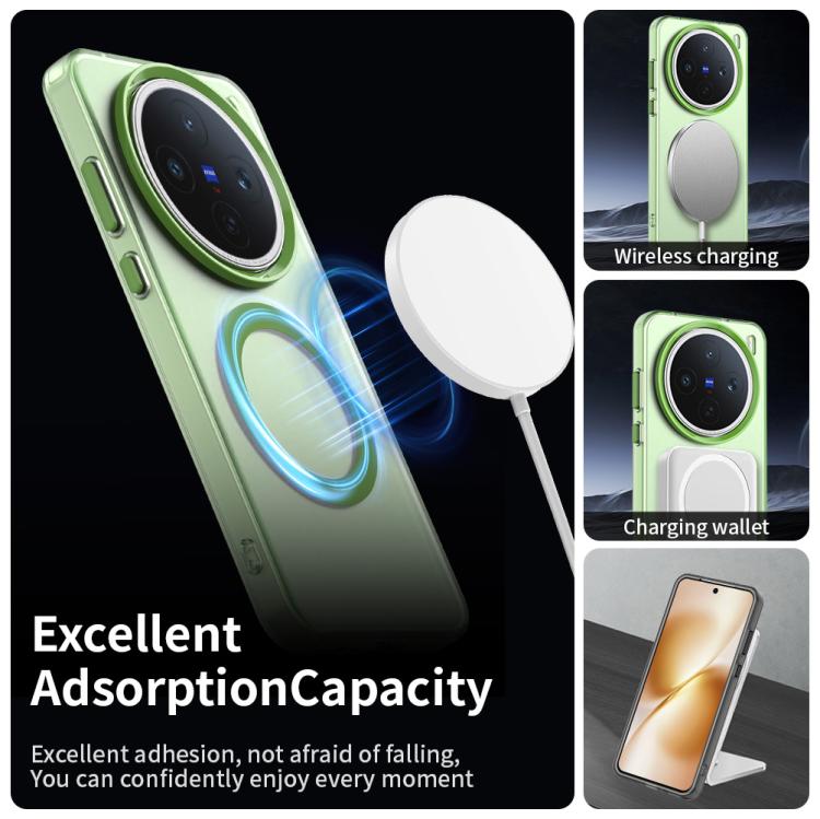 For vivo X200s Candy Magsafe PC Hybrid TPU Phone Case