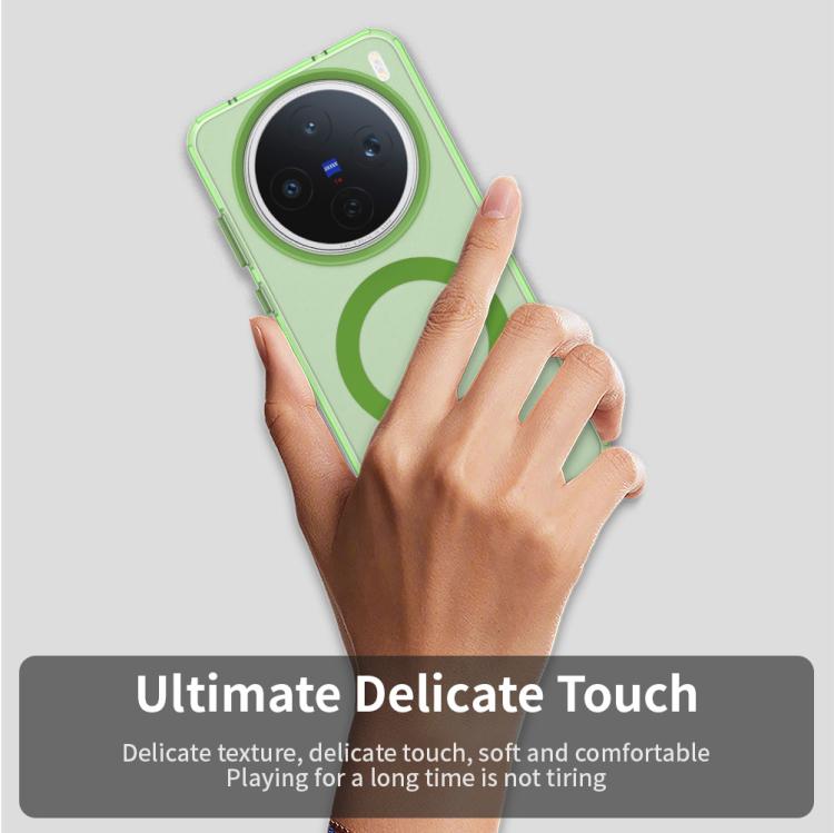 For vivo X200s Candy Magsafe PC Hybrid TPU Phone Case