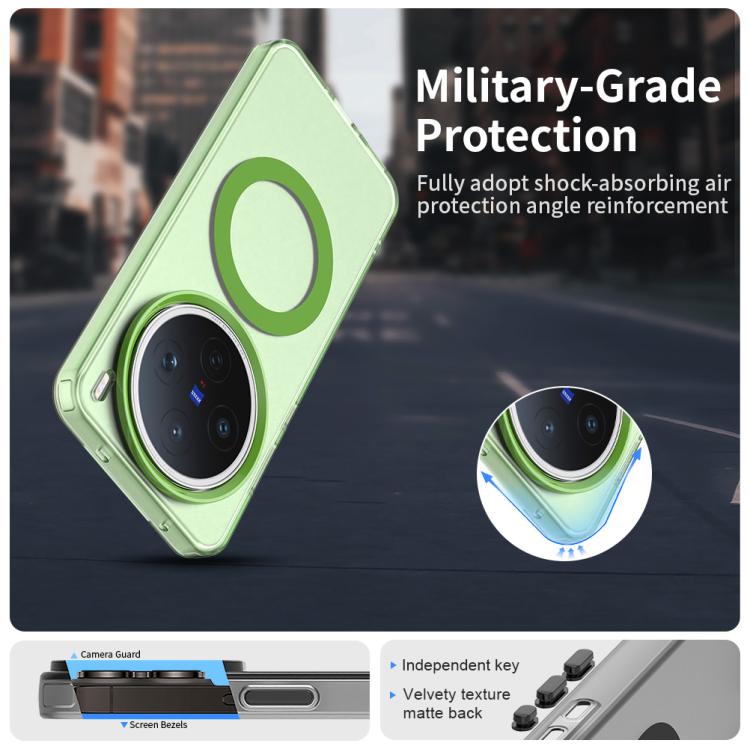 For vivo X200s Candy Magsafe PC Hybrid TPU Phone Case
