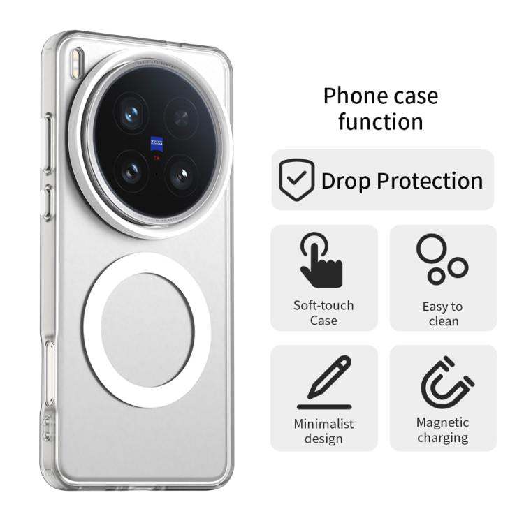 For vivo X200 Ultra Candy Magsafe PC Hybrid TPU Phone Case