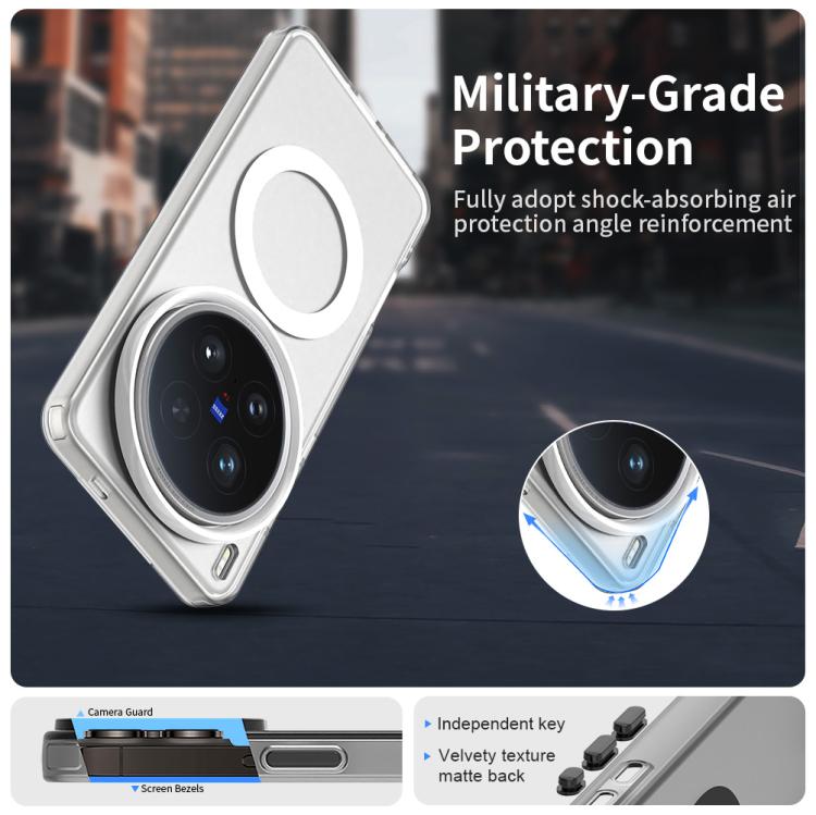 For vivo X200 Ultra Candy Magsafe PC Hybrid TPU Phone Case