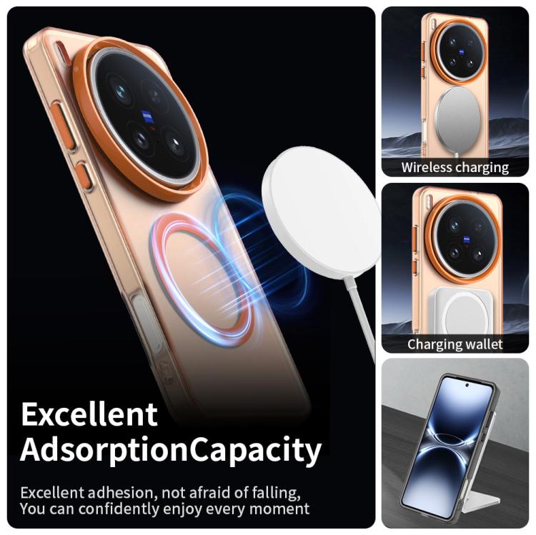 For vivo X200 Ultra Candy Magsafe PC Hybrid TPU Phone Case