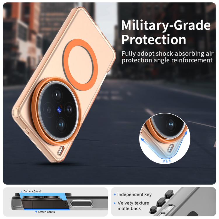 For vivo X200 Ultra Candy Magsafe PC Hybrid TPU Phone Case