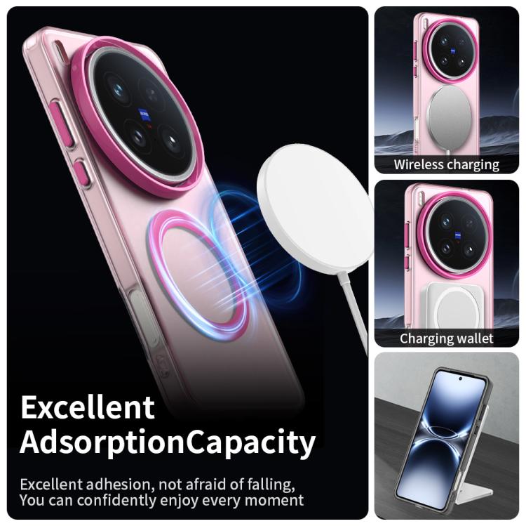 For vivo X200 Ultra Candy Magsafe PC Hybrid TPU Phone Case