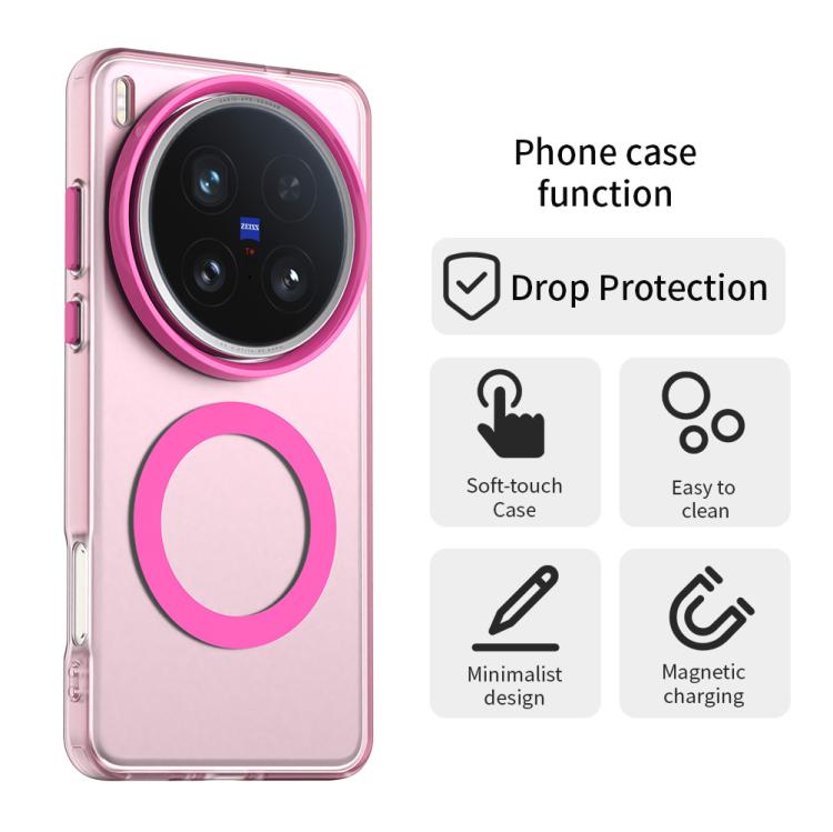 For vivo X200 Ultra Candy Magsafe PC Hybrid TPU Phone Case