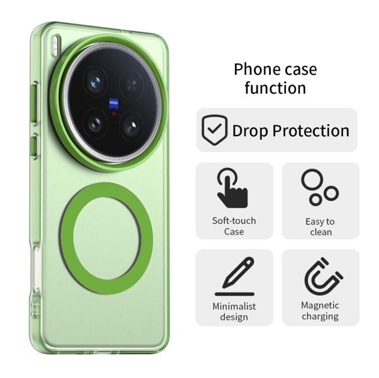 For vivo X200 Ultra Candy Magsafe PC Hybrid TPU Phone Case