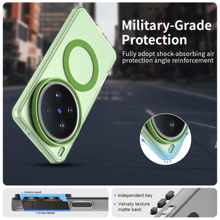 For vivo X200 Ultra Candy Magsafe PC Hybrid TPU Phone Case