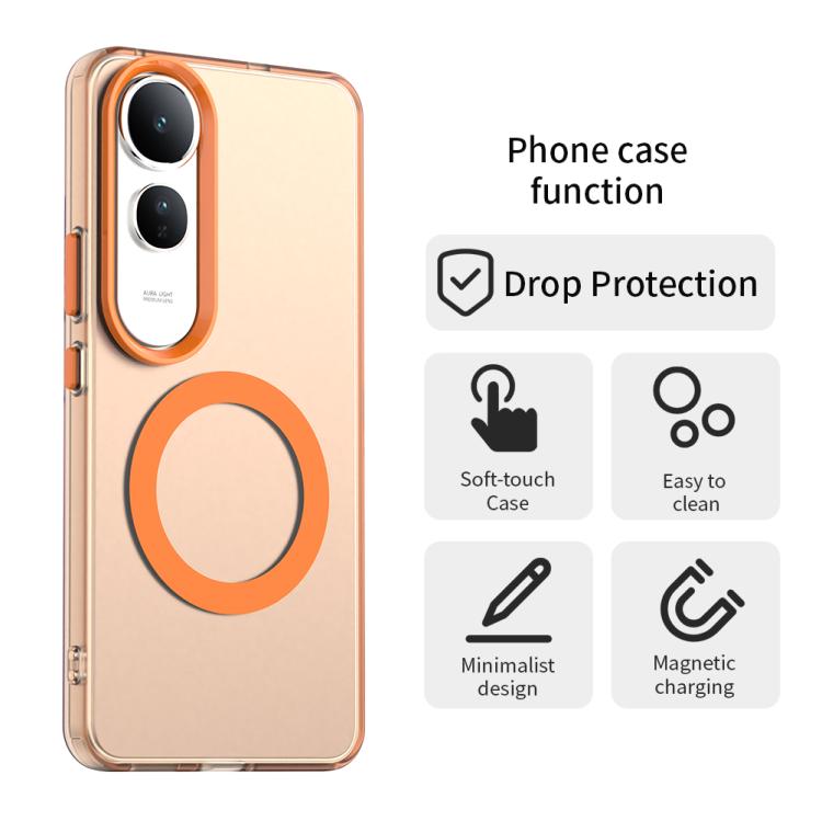 For vivo V50 Lite 5G Candy Magsafe PC Hybrid TPU Phone Case