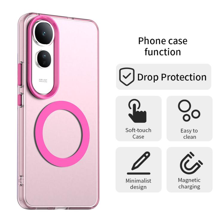 For vivo V50 Lite 5G Candy Magsafe PC Hybrid TPU Phone Case